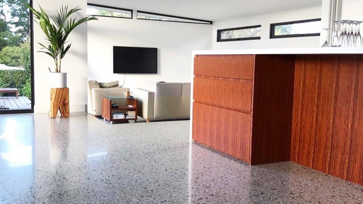 Vicmix polished concrete floor